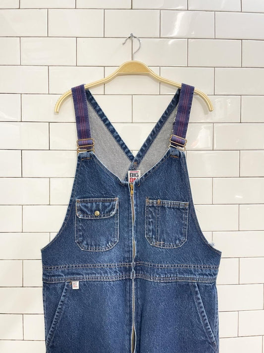 vintage big bill carpenter denim overalls - good market thrift store