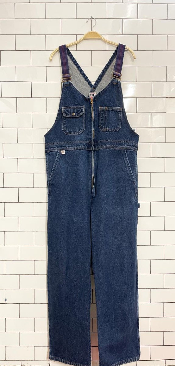 vintage big bill carpenter denim overalls - good market thrift store