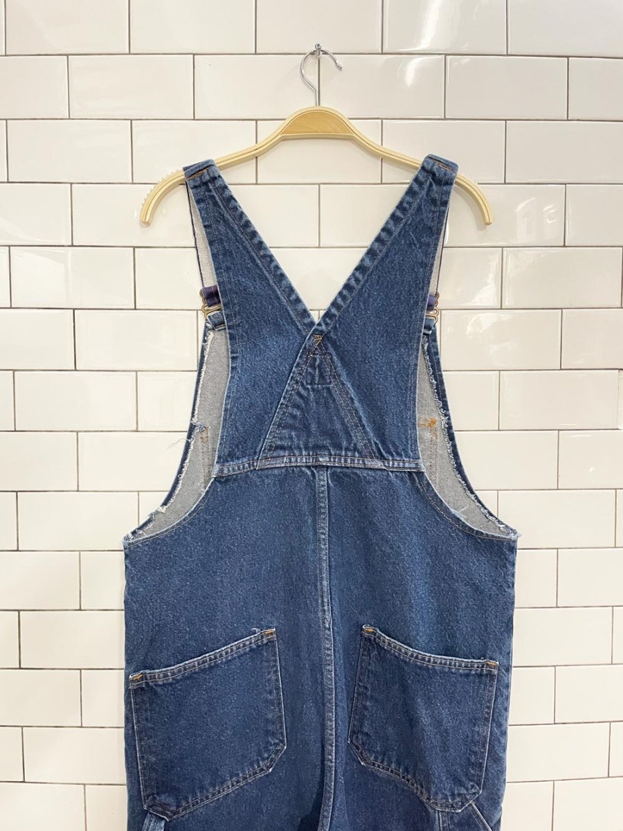 vintage big bill carpenter denim overalls - good market thrift store