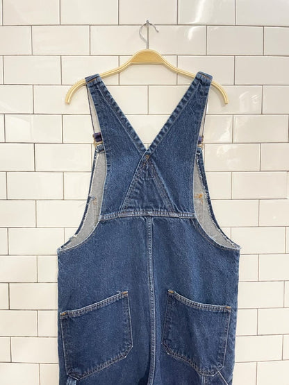 vintage big bill carpenter denim overalls - good market thrift store