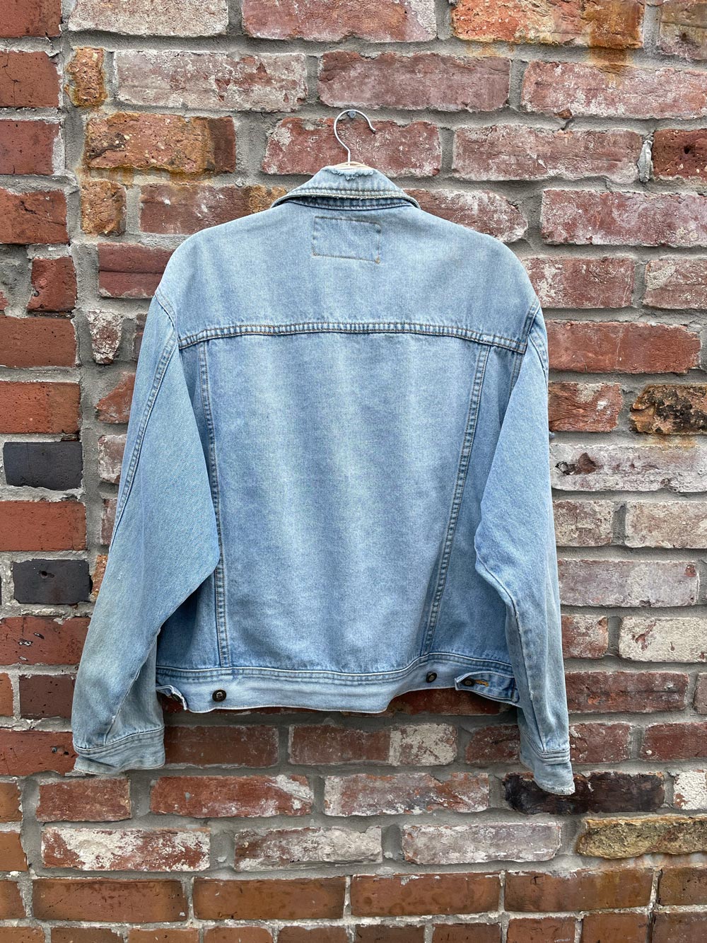 vintage 90s exp denim trucker jacket