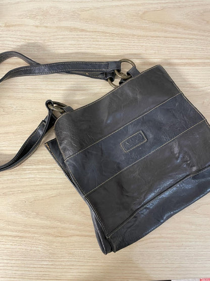 vintage 90s aldo faux leather shoulder tote - good market thrift store