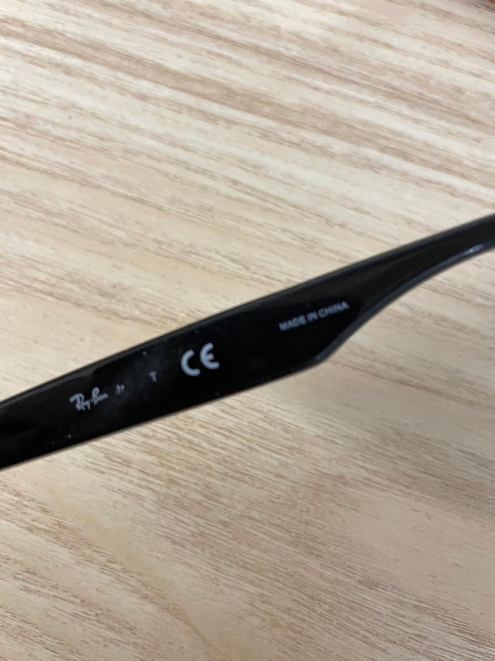 kids ray ban wayfarer sunglasses w case - good market thrift store