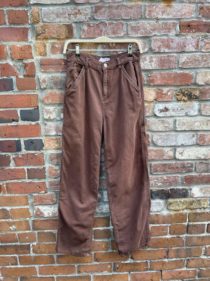 garage baggy leg carpenter pants