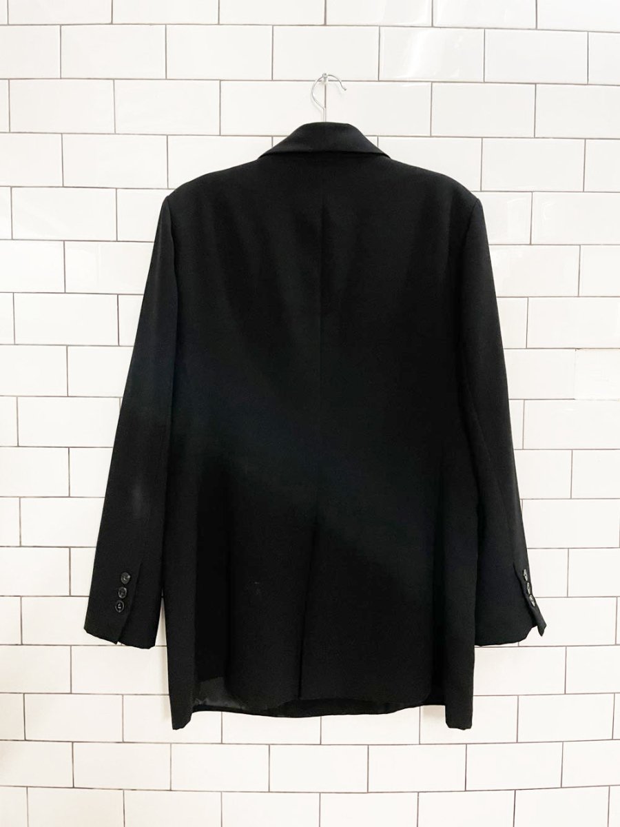 zara double breasted drape front blazer - good market thrift store