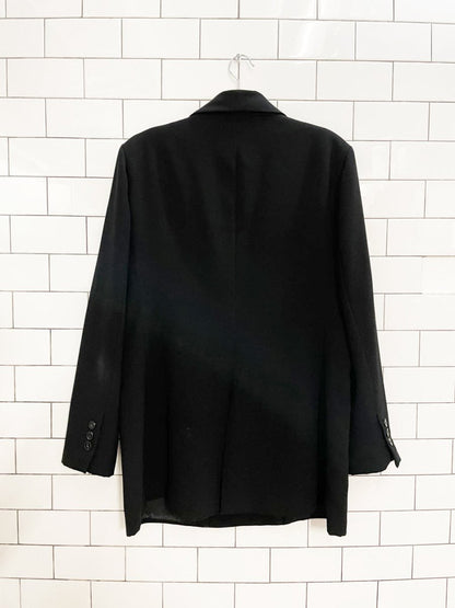 zara double breasted drape front blazer - good market thrift store