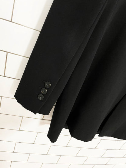 zara double breasted drape front blazer - good market thrift store