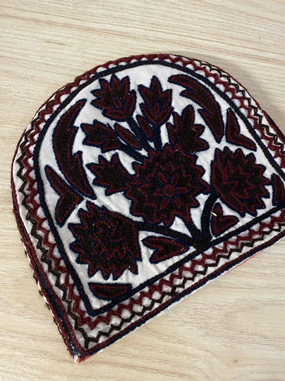 boho folk embroidered tea cozy