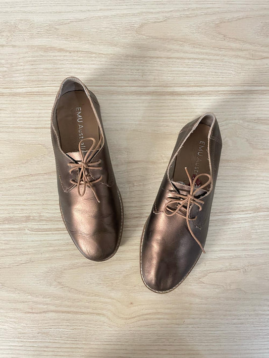 emu 2024 riddoch bronze leather shoe