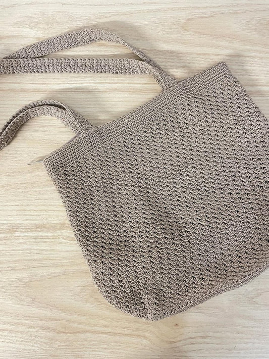 y2k crochet shoulder bag - good market thrift store