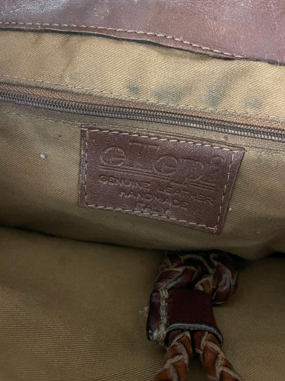 vintage ellepi italy patchwork leather bucket bag - good market thrift store