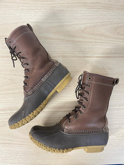 ll bean 'bean boots' 10" shearling lined