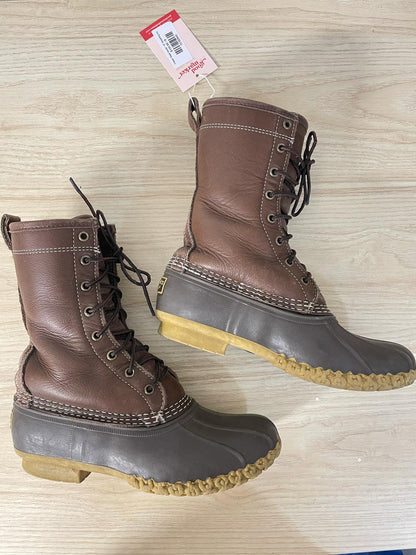 ll bean 'bean boots' 10" shearling lined