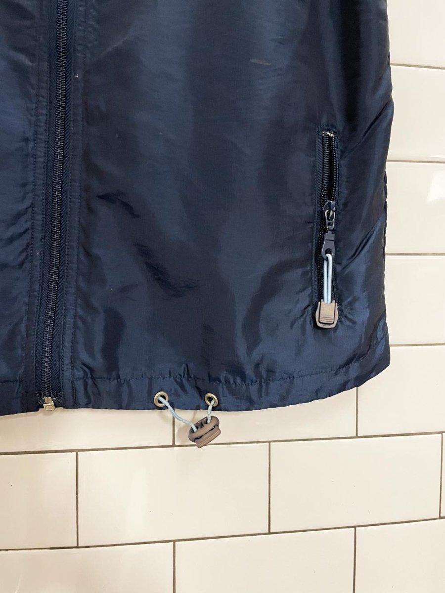 y2k urban life nylon drawstring vest - good market thrift store