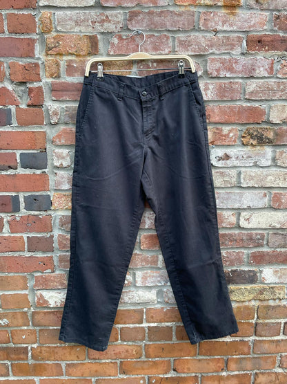 dickie's black twill work pants