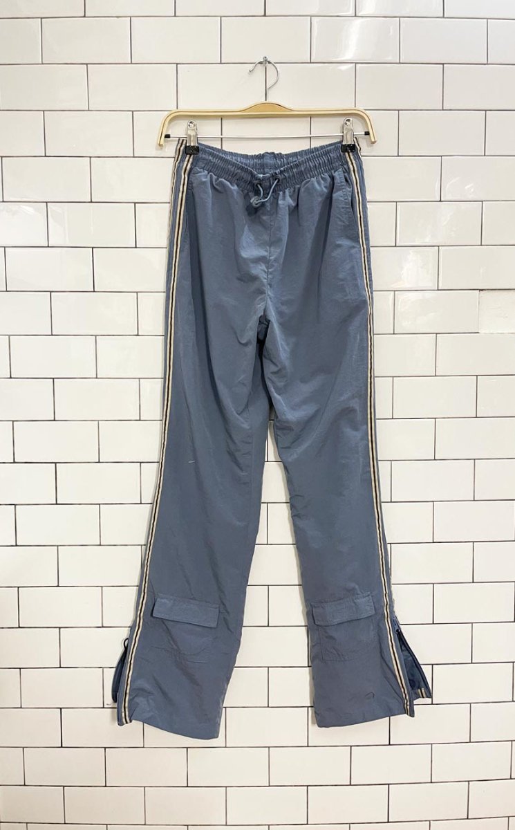 y2k obsport cargo cuff drawstring track pant - good market thrift store