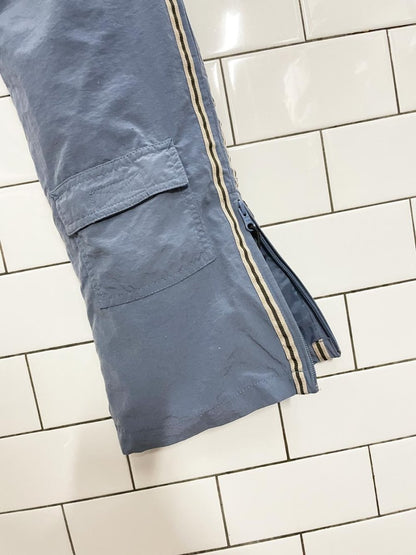 y2k obsport cargo cuff drawstring track pant - good market thrift store