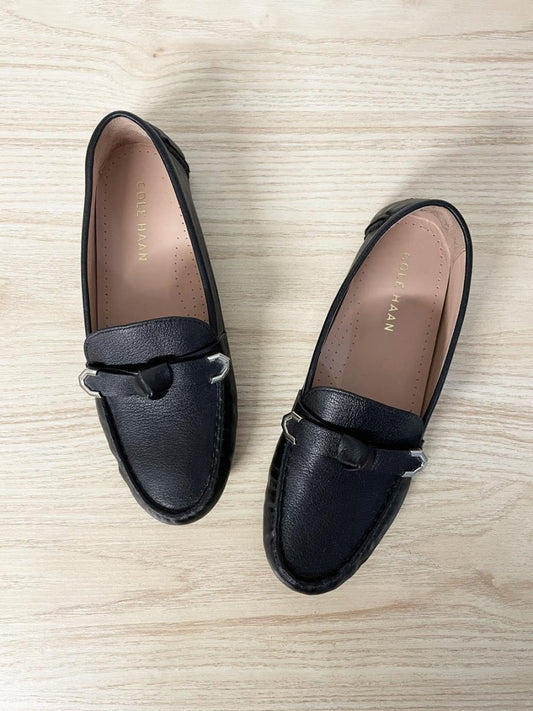cole haan evelyn bow leather driving loafer - good market thrift store