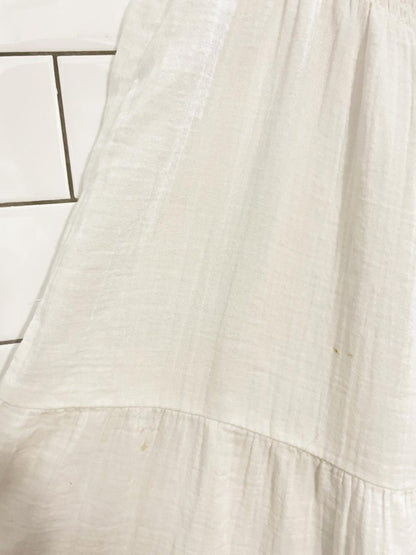 gap gauze cotton prairie tiered midi skirt - good market thrift store