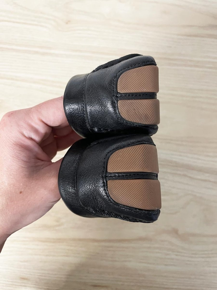 cole haan evelyn bow leather driving loafer - good market thrift store