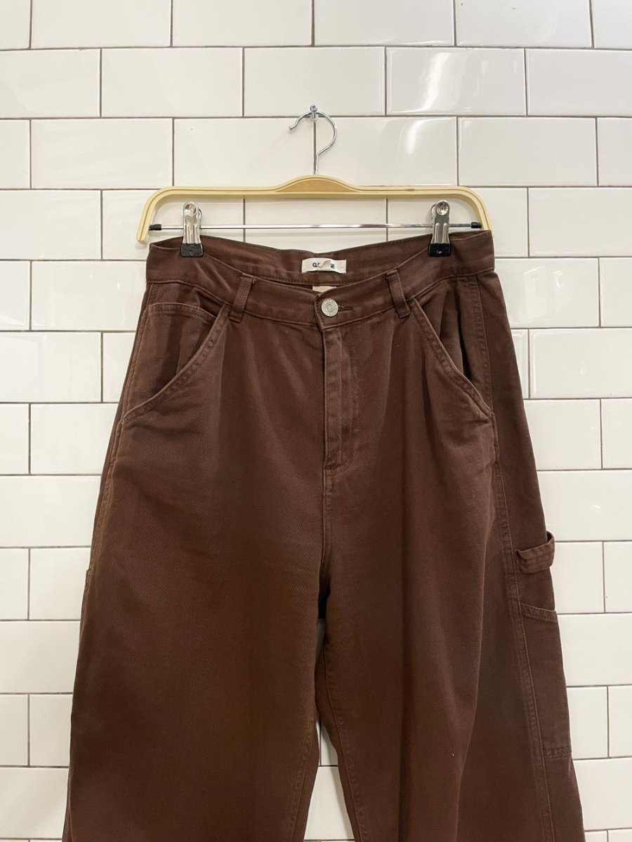 garage baggy leg carpenter pants - good market thrift store