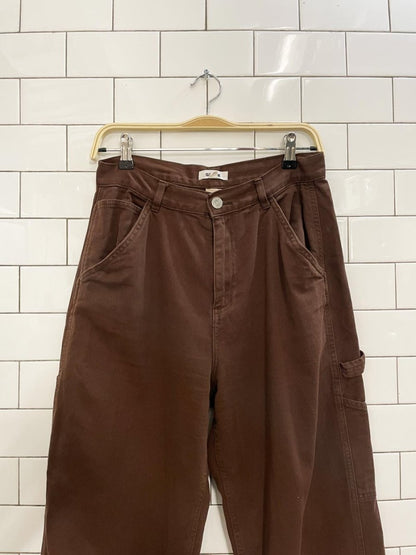 garage baggy leg carpenter pants - good market thrift store