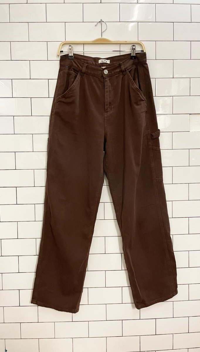 garage baggy leg carpenter pants - good market thrift store