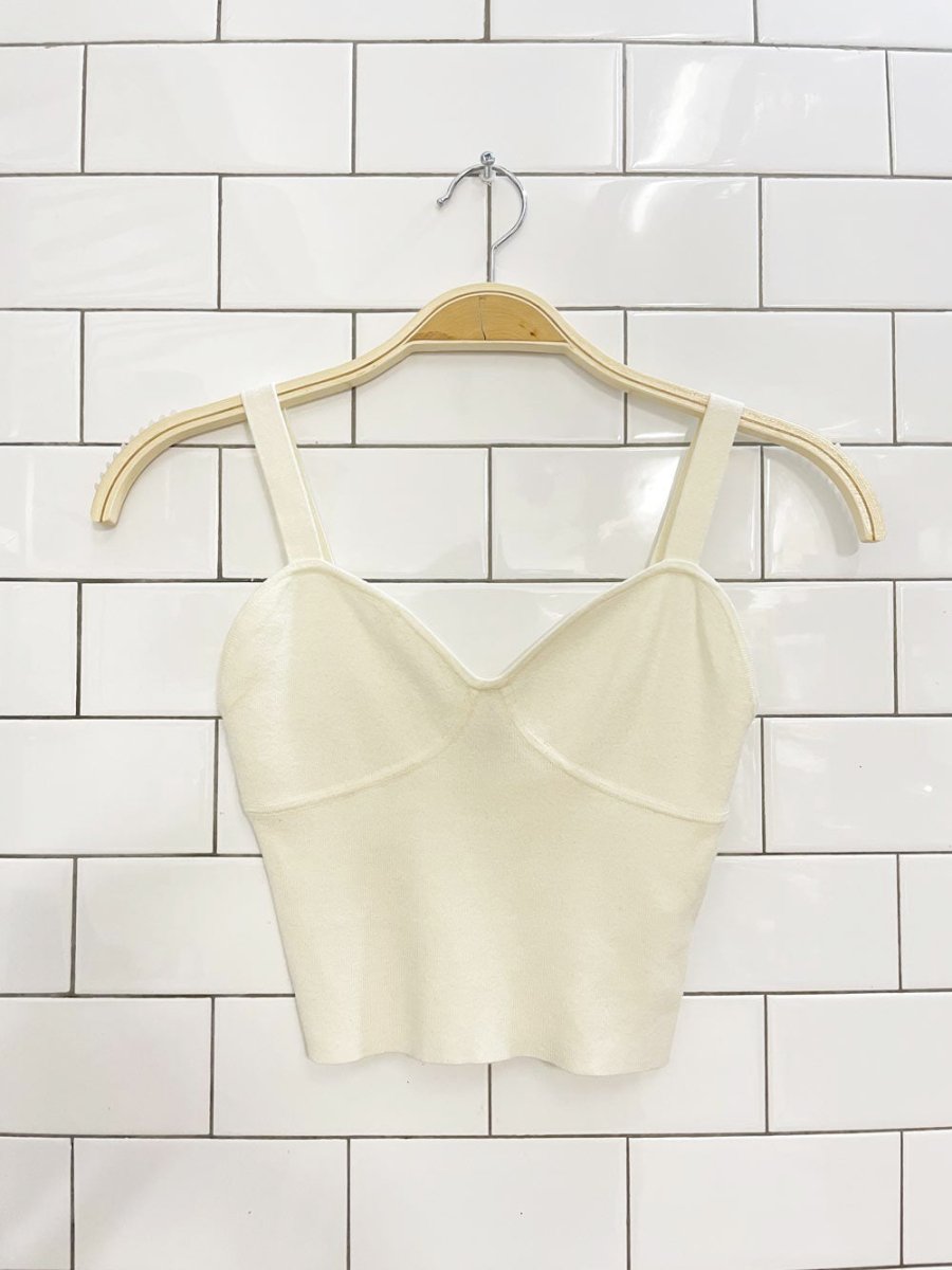 wilfred sicily bustier knit tank - good market thrift store