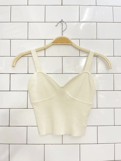 wilfred sicily bustier knit tank - good market thrift store