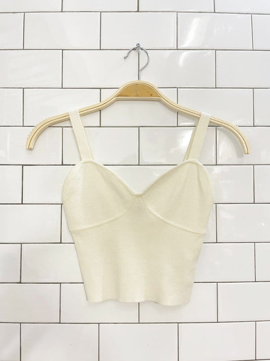 wilfred sicily bustier knit tank - good market thrift store