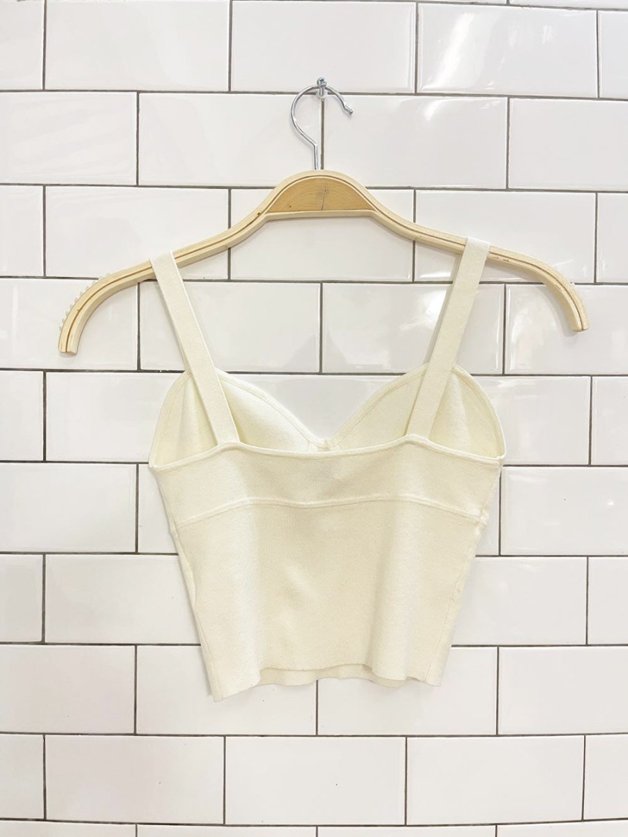 wilfred sicily bustier knit tank - good market thrift store