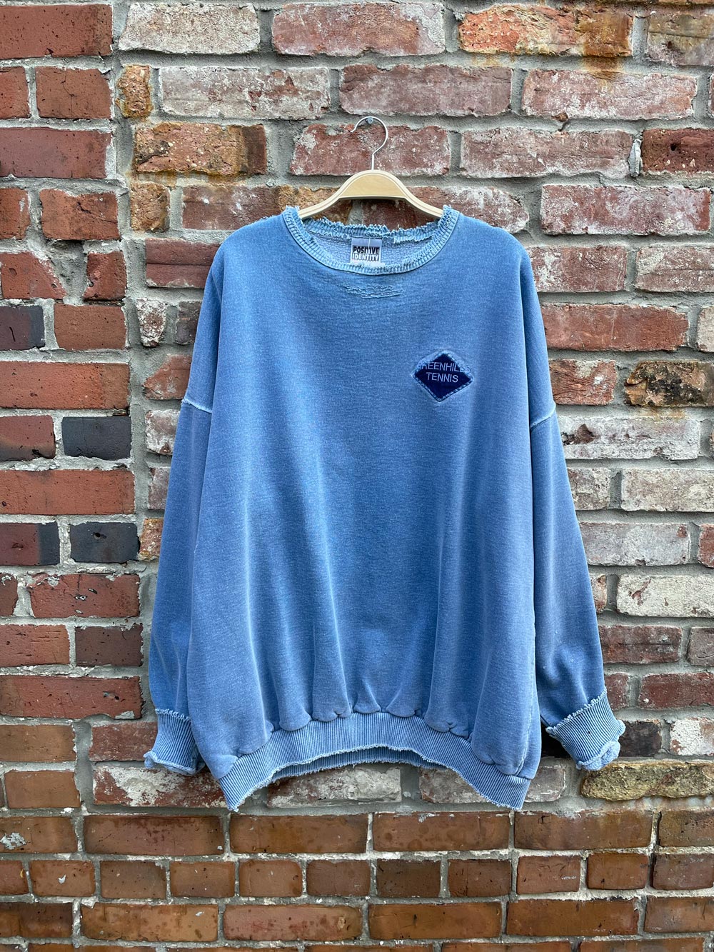 vintage 90s greenhills tennis distressed crew