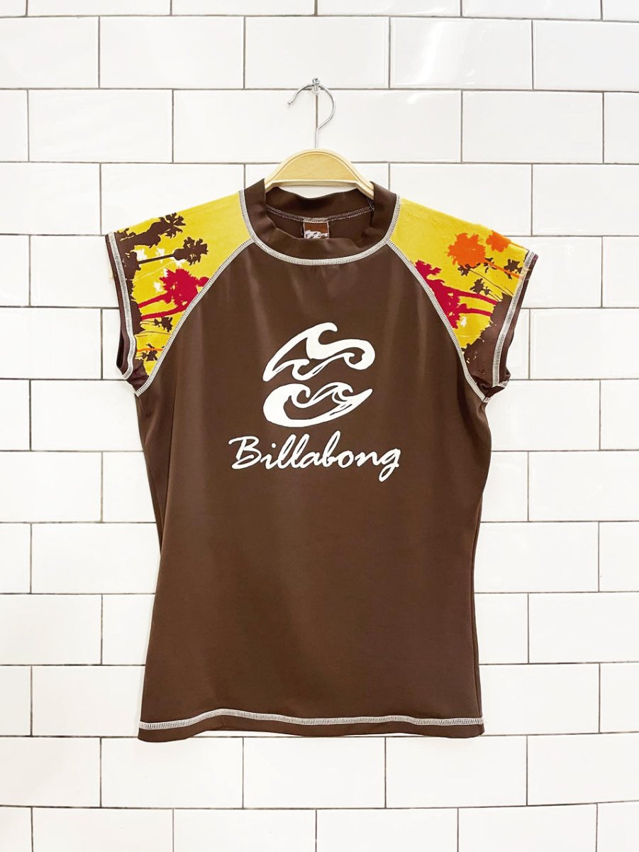 y2k billabong blue crush rash guard - good market thrift store