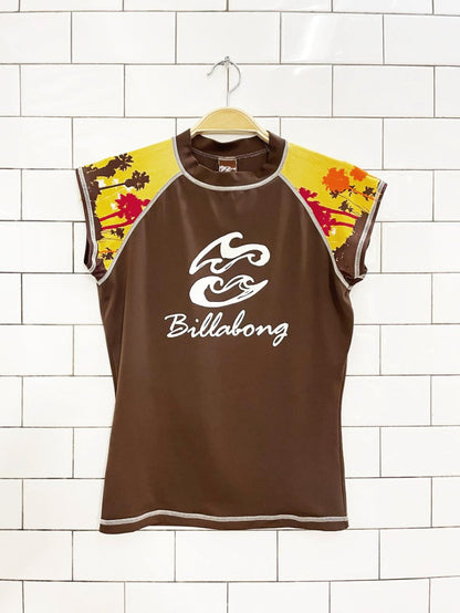 y2k billabong blue crush rash guard - good market thrift store