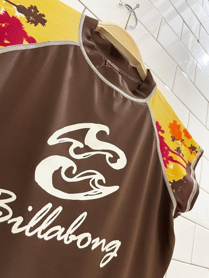 y2k billabong blue crush rash guard - good market thrift store