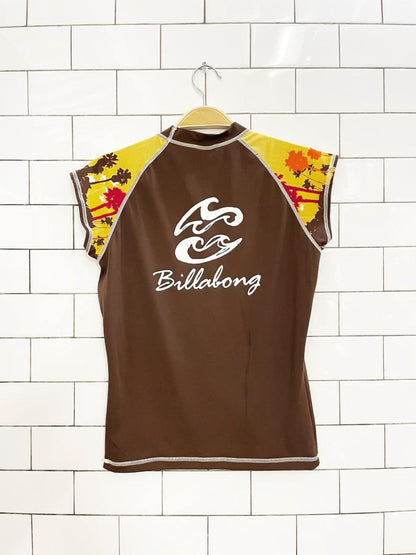 y2k billabong blue crush rash guard - good market thrift store