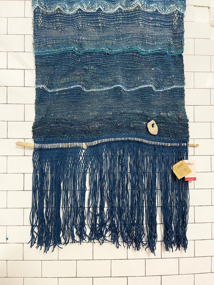 nwt vintage 90s hand - woven xl tapestry - good market thrift store