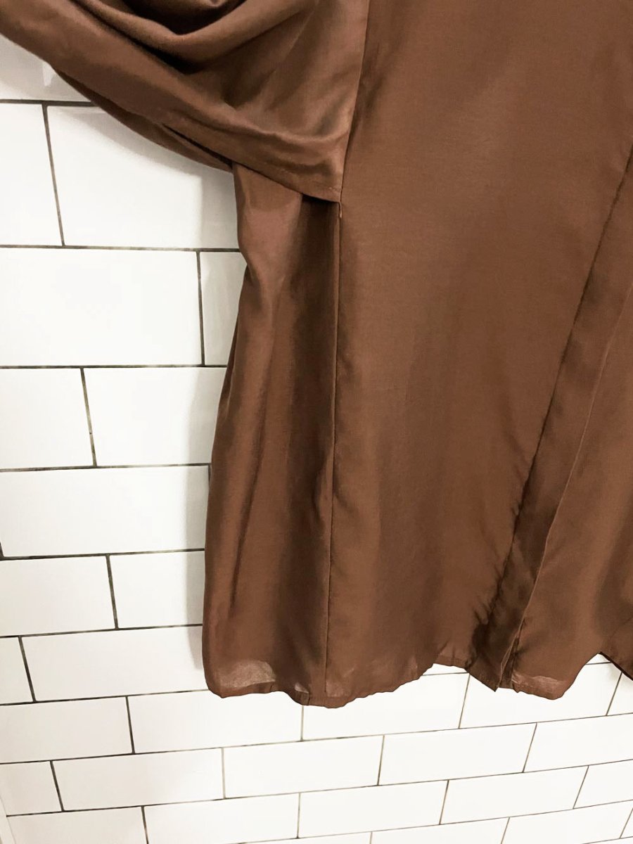 yaya LA oversized sleeve boxy shirt - good market thrift store