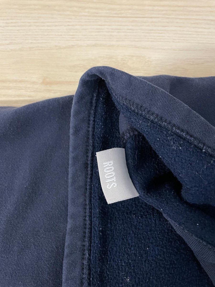 vintage 90s roots sweatshirt throw blanket - good market thrift store