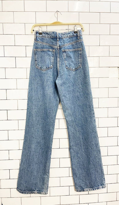 mango 2025 pocket cut out wide leg jeans - good market thrift store