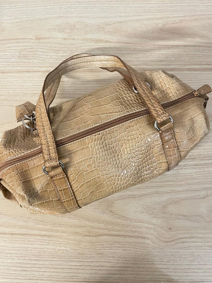 y2k nine west faux snakeskin shoulder bag - good market thrift store