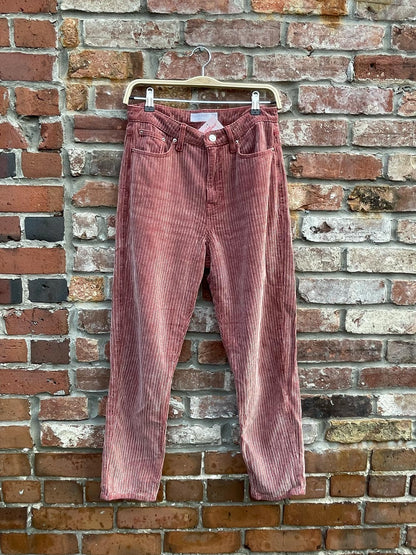 topshop chunky cord mom pant