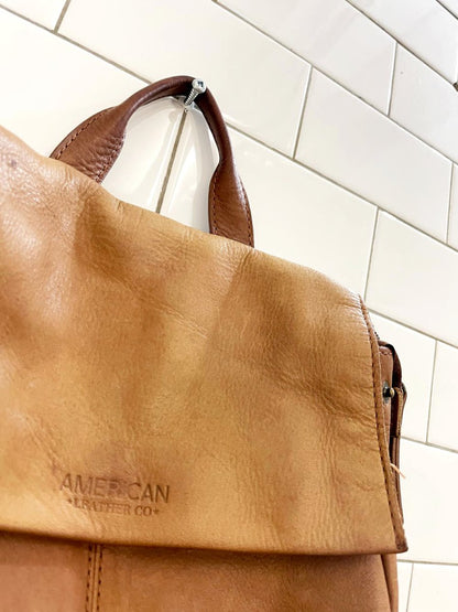 american leather co. minimal backpack - good market thrift store