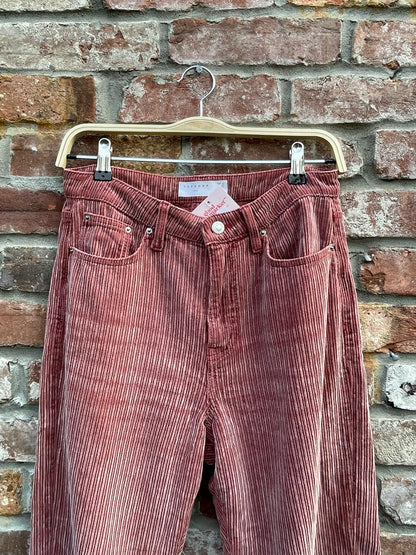 topshop chunky cord mom pant