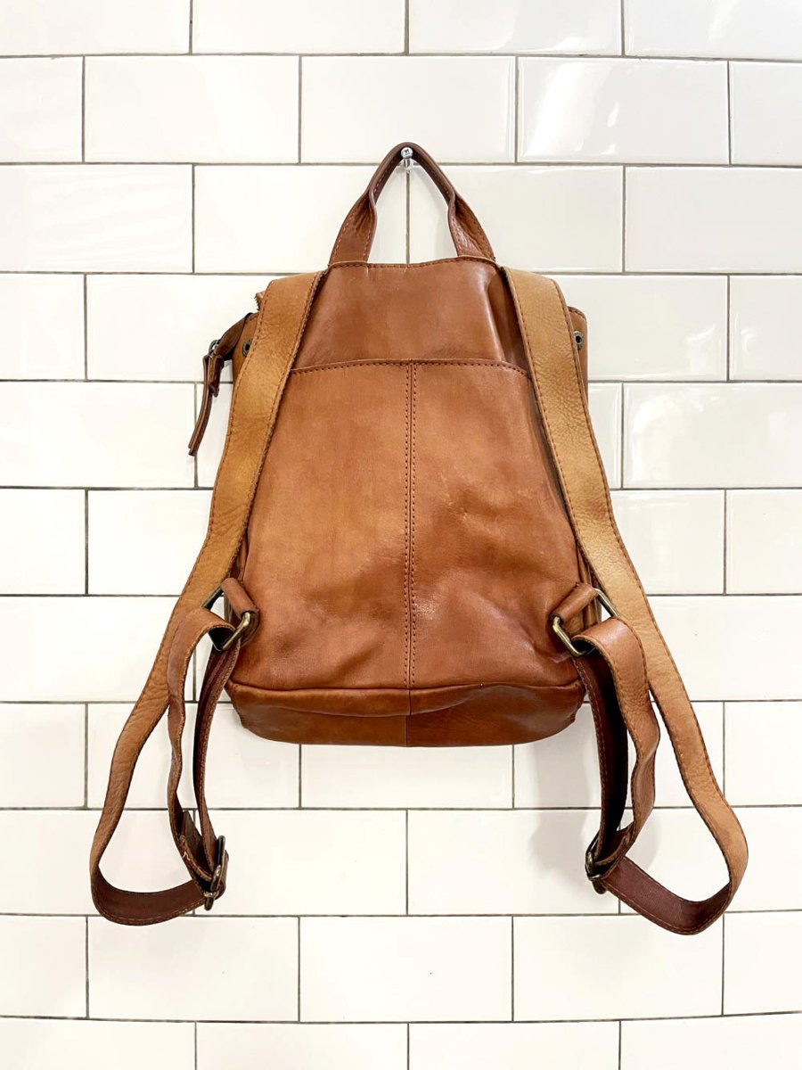 american leather co. minimal backpack - good market thrift store