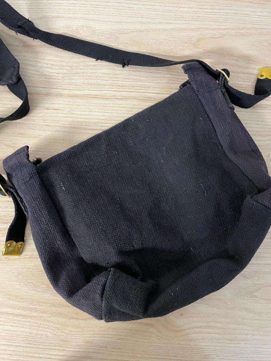 world famous faded messenger bag - good market thrift store