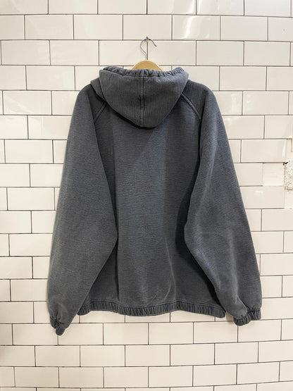 vintage 90s campus crew varsity letter hoodie - good market thrift store