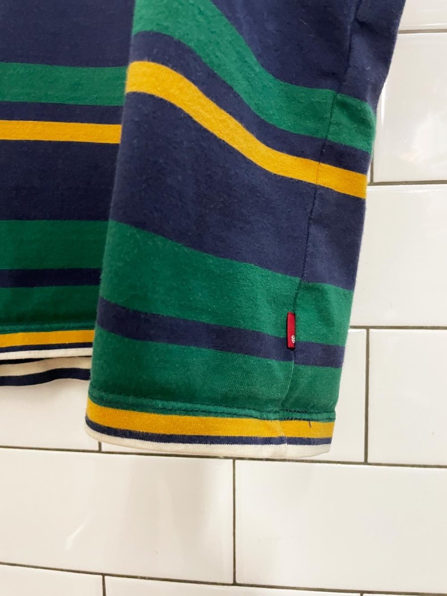 levis relaxed fit striped pocket tee - good market thrift store