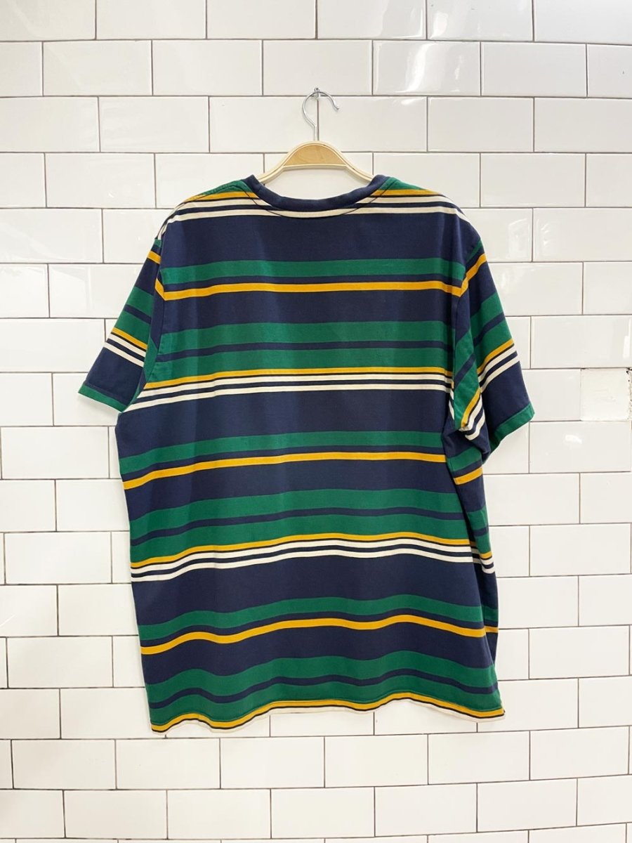levis relaxed fit striped pocket tee - good market thrift store