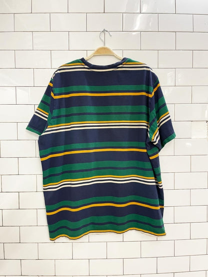 levis relaxed fit striped pocket tee - good market thrift store
